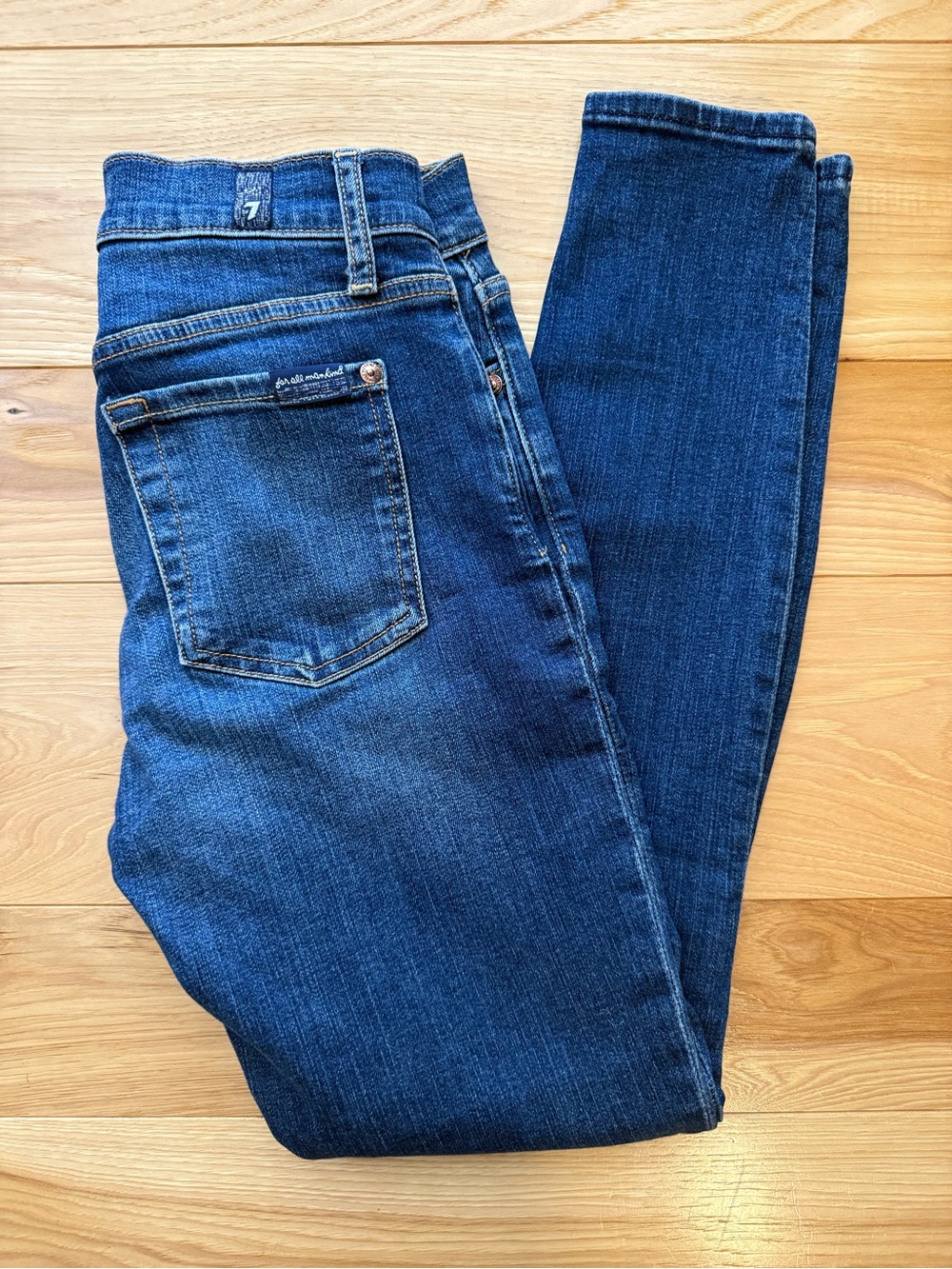7 For All Mankind b(air) Women's The Ankle Skinny Jeans